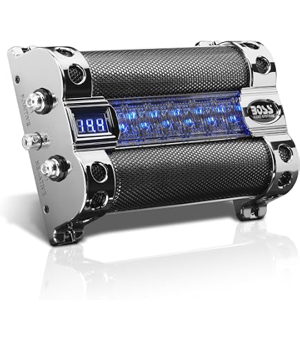 Amazon.com: Rockford RFC10HB 10 Farad Hybrid Digital Capacitor